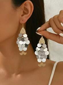1 Pair Spring/Summer Personalized Dynamic Fish Pendant Necklace, Casual Beach Vacation Wear For Women - Multicolor - View 5