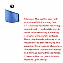 Banda/Collar de enfriamiento para perros, ligero y transpirable, con enfriamiento duradero de 8 horas, esencial para refrescarse al aire libre en verano, esencial para viajar a la playa, paquete de hielo para perros agrandado, collar de enfriamiento deportivo, accesorios para perros, regalos para cachorros, suministros para mascotas, almacenamiento portátil, suministros para perros, perro feliz, suministros esenciales para cachorros, mi cachorro - Azul - Ver 12