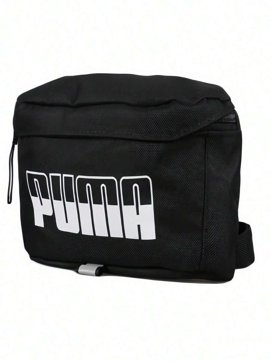 Puma Unisex Outdoor Casual Sports Running Hiking Waist Pack Messenger Bag Shoulder Bag Crossbody Bag Pouch Multi-Function Chest Pack - Black - View 1