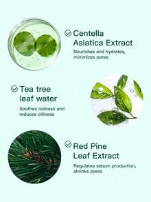 SKIN1004 1 Bottle 210ml Soothing & Balancing Toner, Natural Madagascar Centella & Tea Tree Extract Formula, Hydrating & Refreshing Texture, Suitable For Oily & Rough Skin Daily Care - New Centella Asiatica Tea Tree Purifying Toner 210ml - View 2