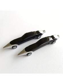 1/2pcs Novel Car-Shaped Ballpoint Pen, Portable Creative Ballpoint Pen, Writing Pen, Student Pen, Cool Mobile, Colorful Racing Car Ballpoint Pen, Creative Stationery, Creative Gift, Unique Shape, Fun Pen, Durable Material, Fine Tip, Novel Pen Set, Multi-Pack Pen, Student Gift, Must-Have Item For Back-To-School Season - Multicolor - View 11
