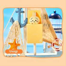 Miniso 千川八件/兔/千川夏日卡通伸缩挂钩，可爱夏日限定版，免钉安装，适用于客厅卧室，最佳礼物，PP材质（1个） - 彩色 - 查看 10