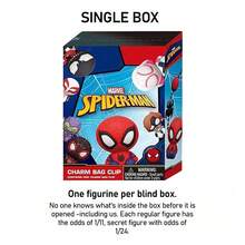 Monogram Bộ quà tặng ngẫu nhiên gồm các nhân vật Người Nhện 3D trong hộp bí mật (Blind Box) của Marvel, mô hình nhân vật hoạt hình, phụ kiện trang trí balo Kering. - Nhiều màu - Xem 7