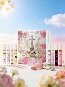 1/10pcs 10ml Limited Edition Fragrance Mist Set, With Fresh And Delicate Floral And Fruity Scents. Includes 10 Different Fragrances (Coconut, Fruit, Vanilla, Jasmine, Lavender, Violet, Rose, Amber, Sandalwood), Long-Lasting And Multi-Layered Aroma, Air Freshener, Can Be Used For Daily Odor Elimination And Fragrance Addition. Also A Great Choice For Christmas Or Birthday Gifts. - Multiple Styles - View 6