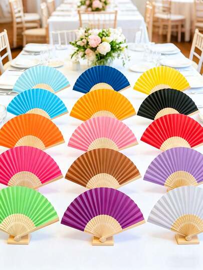 Bộ 2 quạt tay gấp bằng tre kiểu Bohemian, thích hợp cho đám cưới, tiệc tùng, trang trí nhà cửa, quạt làm mát cầm tay nhiều màu sắc, nhẹ và thời trang, quà tặng trang trí, thích hợp cho các lễ kỷ niệm, khiêu vũ, biểu diễn và trang trí nhà cửa, quà tặng cô dâu, trang trí phòng cô dâu.