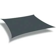 1 Set Of Large Rectangular Waterproof Sunshade Sail, Providing 98% UV Protection, Suitable For Courtyards, Gardens, Swimming Pools And Outdoor Camping. Includes Steel Cables For Installation. - Multicolor - View 10