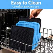 Bandeja para hacer sándwiches en microondas, tostador de sándwiches para horno y máquina de hacer pan - Multicolor - Ver 6