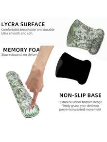 Bộ 4 món lót chuột hình nơ - Bao gồm: Tấm lót chuột lớn 90*40cm + Tấm kê cổ tay bàn phím + Tấm kê cổ tay cho tấm lót chuột + Đế lót ly. Có 7 kiểu dáng. Thiết kế tấm kê cổ tay công thái học, đáy chống trượt, phù hợp với nhiều môi trường văn phòng khác nhau. - Xem 8