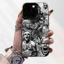Funda Para TeléFono: Funda Para TeléFono - Charles| Estilo De Graffiti Urbano BrasileñO - Duradero Y De Larga DuracióN| ProteccióN De La CáMara| Resistente A Golpes Y CaíDas| Acabado Plateado De Lujo Ligero| CóModo Y Antideslizante| Discreto Y Minimalista, ImpresióN Plana IMD| - Color 1 - Ver 9