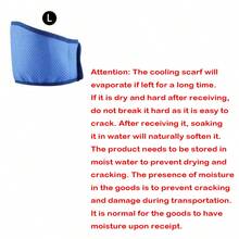 Banda/Collar de enfriamiento para perros, ligero y transpirable, con enfriamiento duradero de 8 horas, esencial para refrescarse al aire libre en verano, esencial para viajar a la playa, paquete de hielo para perros agrandado, collar de enfriamiento deportivo, accesorios para perros, regalos para cachorros, suministros para mascotas, almacenamiento portátil, suministros para perros, perro feliz, suministros esenciales para cachorros, mi cachorro - Azul - Ver 11
