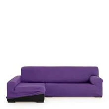 Kiva Universal And Versatile Chaise Lounge Sofa Cover With Long Left Arm, Various Colors Available – Easy-To-Fit Protective Cover For Backrest, Seat And Arms - Purple Ulysses - View 9