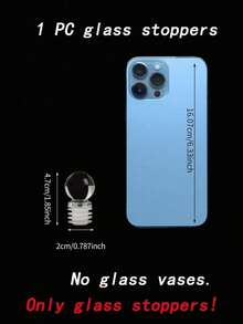 1 pieza/6 piezas/12 piezas - Jarrón de vidrio transparente minimalista, jarrón de vidrio estilo retro Ins, adecuado para decorar el centro de la mesa de comedor, decoración festiva, pequeño y exquisito, ideal para bodas, fiestas, decoración de mesa y decoración del hogar. Jarrón decorativo para la habitación. - transparente - Ver 16