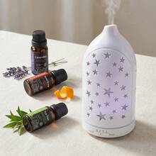 USB Essential Oil Diffuser 7 LED Color Changing, Ultra Quiet Aromatherapy Diffuser For Office, Yoga & Sleep - Mist - View 2