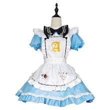 Japanese Anime Cosplay Costume Alice In Wonderland Series Playing Card Maid Outfit Cosplay Costume - Image Color - View 5