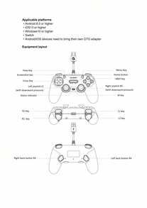GAMESIR Mando de juegos con cable, baja latencia y respuesta instantánea, cambio inteligente entre múltiples modos, conectividad multiplataforma sin interrupciones, compatible con PC/Switch/Android/iOS. - Ver 7