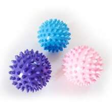 Rodillo de masaje para pies, pelota de masaje con forma de cacahuete de doble cabeza con púas, utilizada para aliviar el dolor de espalda y el arco, mejorar la movilidad - Multicolor - Ver 11