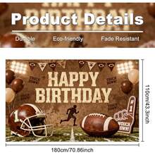 Decorative Balloons - Football Birthday Cafe Theme - View 4