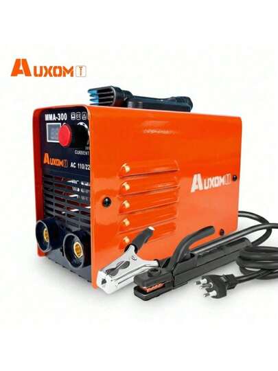  AUXOM Máquina de Solda Inversora Portátil 110V/220V – MMA Digital IGBT para Soldagem Profissional