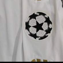 11-12 Madrid Home Jersey Retro Soccer Jersey Set,Kids Soccer Jersey Sets, RONALDO#7 Football Shirt - trắng - Xem 3