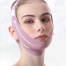 V-Shaped Facial Lifting, A Sleep Mask For The Whole Face To Prevent Sagging And Double Chin, A Facial Contour Lifting Mask With Straps For Both Men And Women - Multicolor - View 14