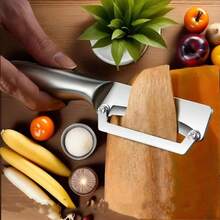 Multi-Functional Stainless Steel Peeler, Easily Peel Fruits, Winter Melon, Sugarcane, Pumpkin Without Effort - Multicolor - View 7
