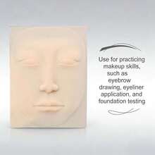 Nghề thủ công, Thêu thùa, Thực hành, Da thuộc, Xăm hình, Lông mày, Xăm bán vĩnh viễn cho người mới bắt đầu, Lông mày silicon, Môi, Mô phỏng, Da người, Da giả - Xem 3