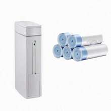 Thùng rác góc phòng tắm mỏng kèm cọ vệ sinh, thùng rác nhựa nhỏ gọn tiết kiệm không gian, thùng rác phòng tắm đa chức năng. - Thùng rác cỡ nhỏ kèm chổi quét - Xem 15