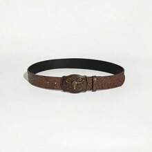 Curea vintage Western Cowboy, potrivită pentru purtare zilnică - Maro - Vizualizare 8