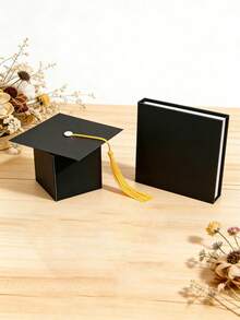10pcs Graduation Decorations, Graduation Candy Boxes, DIY Graduation Cap Boxes, Graduation Gifts, Small Graduation Party Gifts - Upgraded Version - View 4