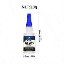 Super Glue Set, Multi-Purpose Instant Adhesive For Metal Plastic Rubber Wood Ceramic, Quick Drying Household Repair Kit - 20g - View 11