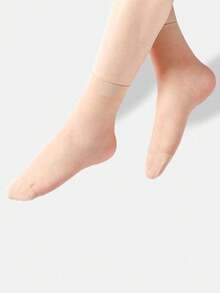 Women's Solid Color Mid-Calf Socks, Lightweight Comfortable Breathable, Versatile Fashion, Mid-Length Socks, Suitable For Autumn And Winter - Multicolor - View 6