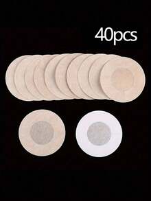 40/100 Miếng Che Núm Vú Cho Nữ, Miếng Dán Ngực Tự Dính Dùng Một Lần, Miếng Dán Núm Vú Bằng Vải Không Dệt, Miếng Che Ngực Màu Be Đen Vô Hình - Nhiều màu - Xem 15
