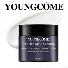 YOUNGCOME 视黄醇面部保湿霜，蕴含透明质酸和维生素 E，深层补水紧致乳液，有效改善细纹和暗沉肌肤 1.41/2.47盎司 - Retinol - 查看 2