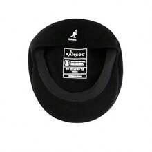 KANGOL Kangaroo Brand Baseball Cap Model 504 With Embroidered Logo Made Of Wool Fedora Hat, Fashionable And Versatile Accessory. RUB1 - 寶藍色白標(長方形鋼印) - 查看 5