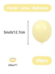 10/15/30/50个大号马卡龙色气球，18/12/10/5英寸圆形乳胶气球，适合迎婴派对、生日派对装饰 - 彩色 - 查看 32