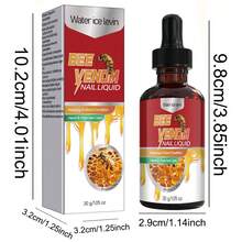 蜂毒強力趾甲精華，含蜂毒、維生素C與玻尿酸 | 適用於所有甲型，硬化指甲、改善指甲外觀、強化並硬化趾甲，趾甲與指甲護理方案，方便攜帶 - 1PC - 查看 9
