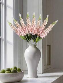 1/3/5 piezas - 74cm - Flores artificiales de Gypsophila blanca, tallos de jacinto falsos realistas. Adecuado para bodas, decoración del hogar, arreglos florales para fiestas al aire libre, decoración de mesa, jardín, hotel, bar, cocina, decoración de chimenea, decoración de jarrones altos, decoración de otoño, Halloween, Acción de Gracias, suministros para fiestas de Navidad, decoración de arcos y coronas DIY, regalo para niñas. Decoración interior - Rosa - Ver 3