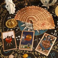 1pc Gold Foil Tarot Cards - Black & Gold Sun Design, With English Instruction Manual, Waterproof PVC Tarot Cards, Divination Cards, Party Table Game Cards, Fortune Telling, Collectible Gift,Adult Party Games Suitable For Halloween/Christmas/Thanksgiving - Multicolor - View 5