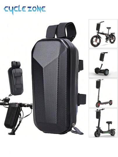 Túi gắn ghi đông xe đạp 4L, túi gắn khung xe đạp, túi xách đa năng, phụ kiện xe đạp