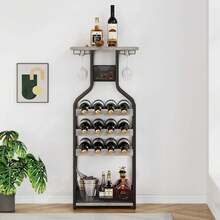 Freestanding Wine Racks & Cabinets - Grey - View 1