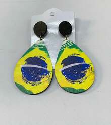 Brazil World Cup Earrings - 耳環 20 - 查看 2