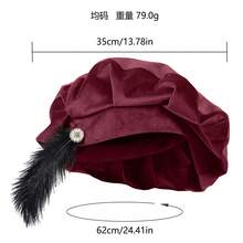 Halloween Party Supplies - 263263 Medieval Men's Hat 4 Brown - One Size - View 8