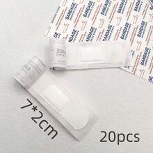 200pcs Trauma Pads, Suitable For Outdoor First Aid And Sports Injury Treatment, With Low-Allergenic Adhesive, For Emergency Wound Dressing, Provides High-Intensity Protection For Daily Care, Applicable To First Aid Kits, Waterproof, Transparent Adhesive - Waterproof - View 10