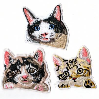 Miếng vá thêu hình cú mèo hoạt hình, có thể ủi hoặc may lên quần áo, túi xách, giày dép, mũ, trang trí nhà cửa.