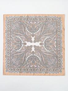 1pc Bandana With Geometric Print, Multi-Element Scarf Headband Square Scarf - Multicolor - View 6
