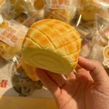 1个2026新款软萌菠萝包捏捏乐玩具 - 逼真菠萝包造型,慢回弹,有效缓解压力 - 新奇解压礼物 - 送朋友、收藏、节日、生日礼物 - 彩色 - 查看 9