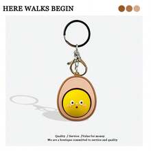 1pc Cute Realistic Egg Squeeze Doll Keychain, Creative Small Gift, Birthday/Holiday Gift, Popular Doll - Multicolor - View 10