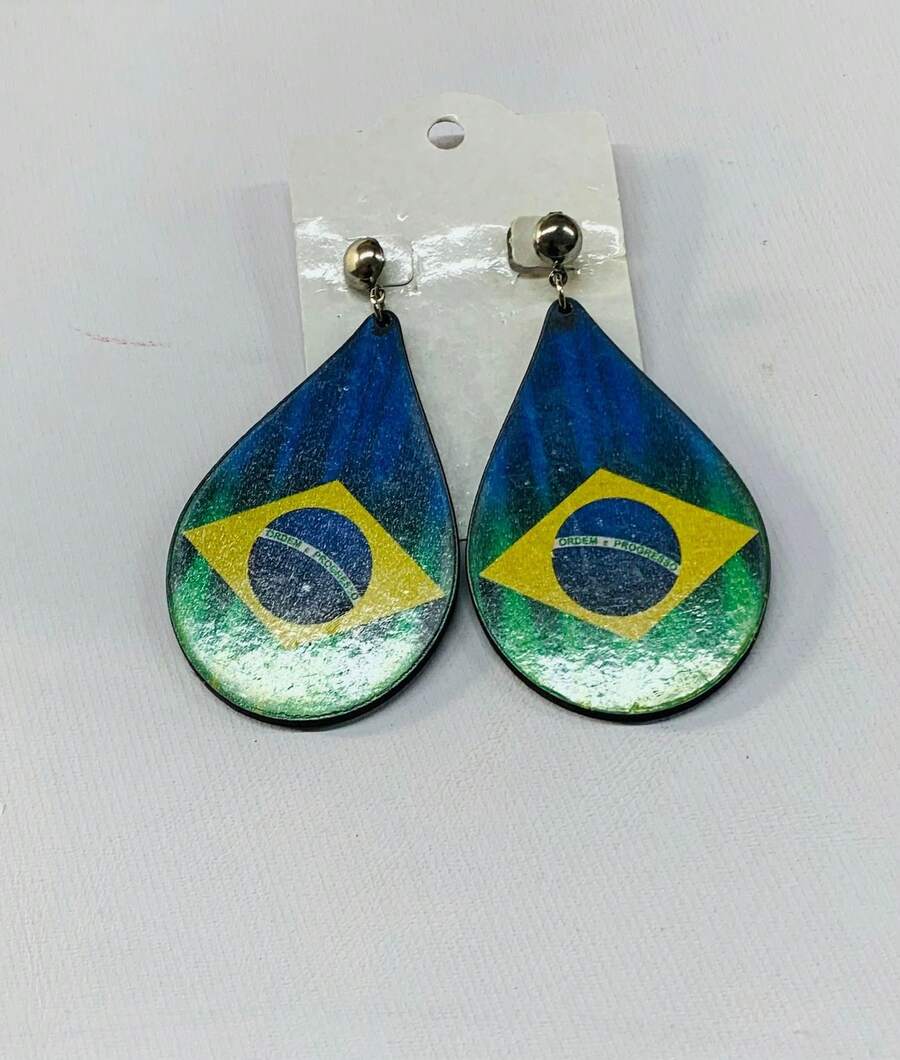 Brazil World Cup Earrings - 耳環 21 - 查看 1