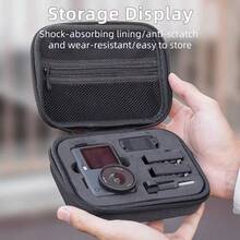 BSLIUFANG Hard Carrying Case For D JI Osmo Action 6, Portable Shockproof Storage Bag With Anti-Scratch Protection, Osmo Action 6 Accessories Available In Multiple Specifications - View 8