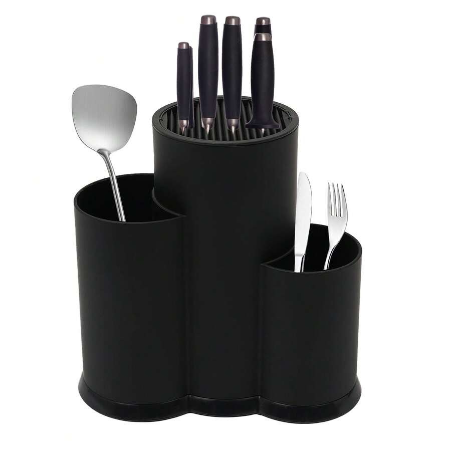 YUNRUX Knife Holders & Knife Blocks - Black - View 1